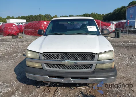 2004 Chevrolet Silverado 1500 Work Truck из США, поврежденный, VIN 1GCEC19VX4Z316735